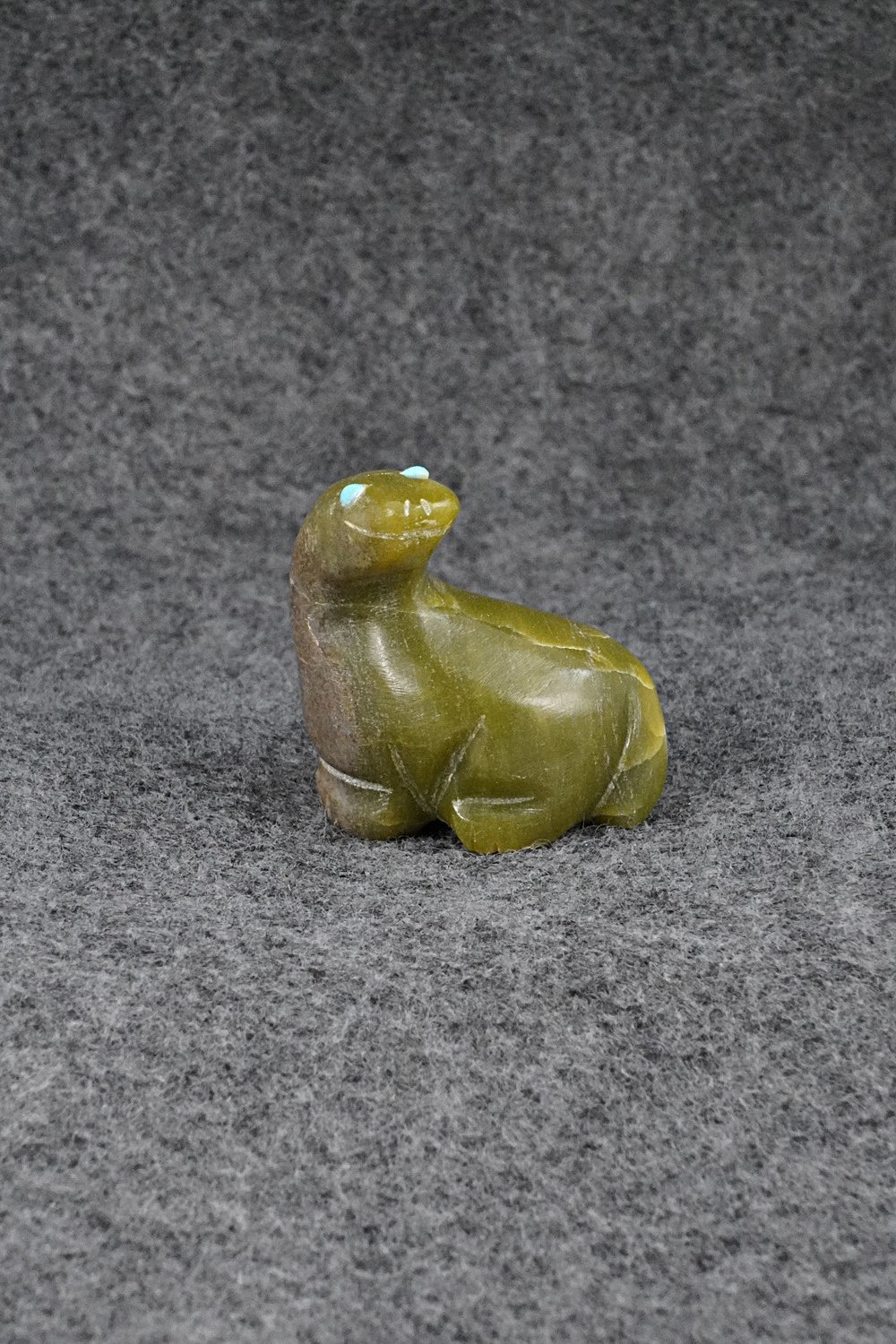 Dinosaur Zuni Fetish Carving - Cody Chavez