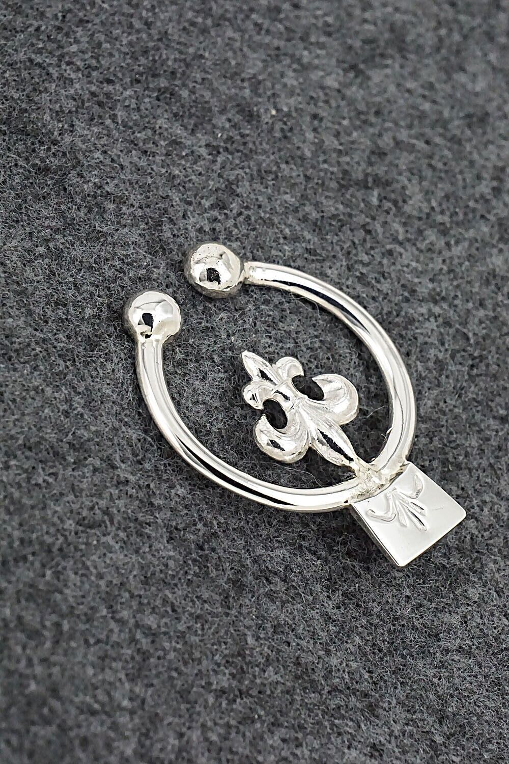 Sterling Silver Naja Pendant - Curtis Manygoats