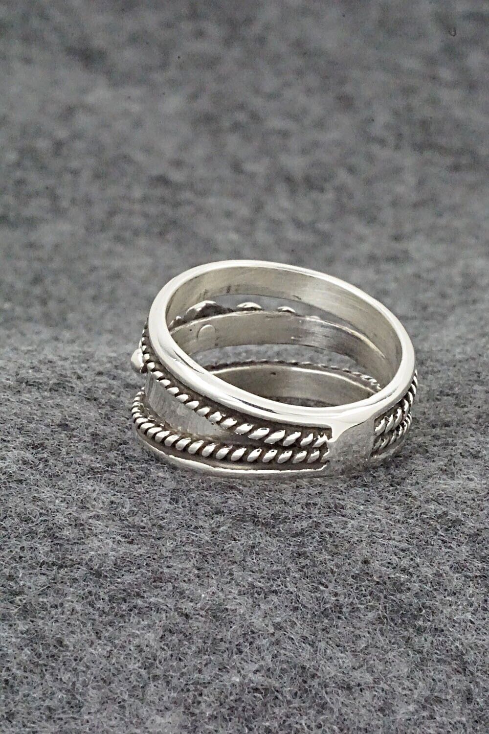 Sterling Silver Ring - Raymond Coriz - Size 10