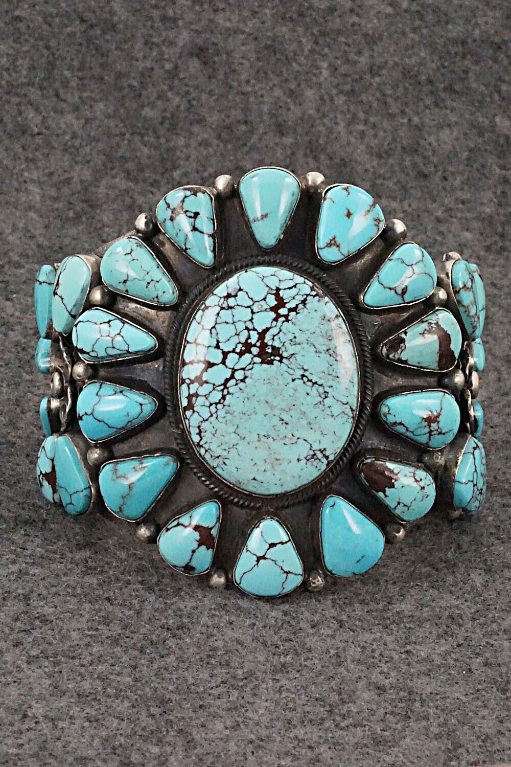 Turquoise & Sterling Silver Bracelet and Ring - Hemerson Brown