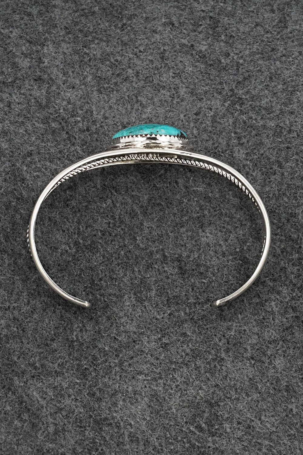 Turquoise & Sterling Silver Bracelet - Ernest Hawthorne