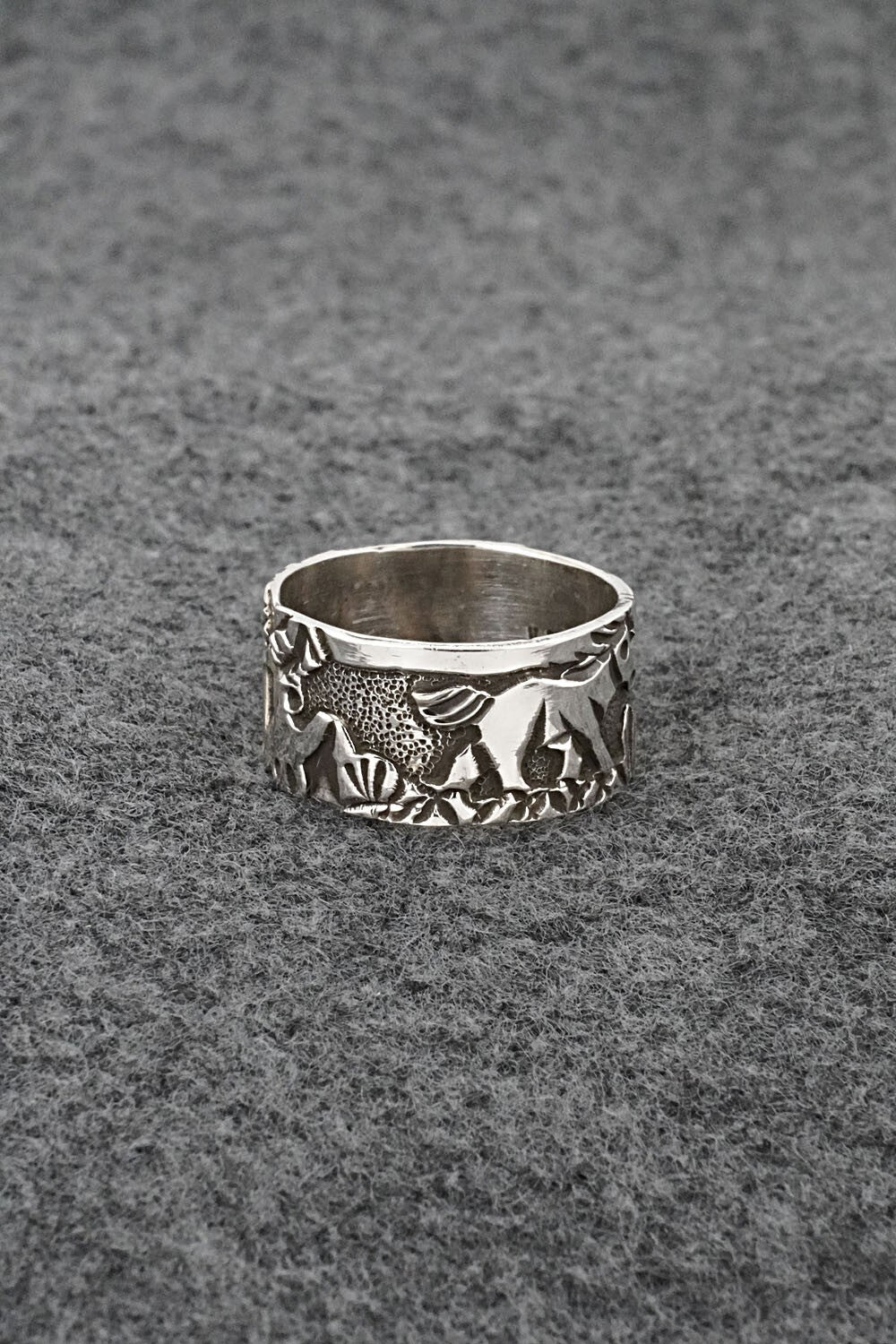 Sterling Silver Ring - Lloyd Becenti - Size 8