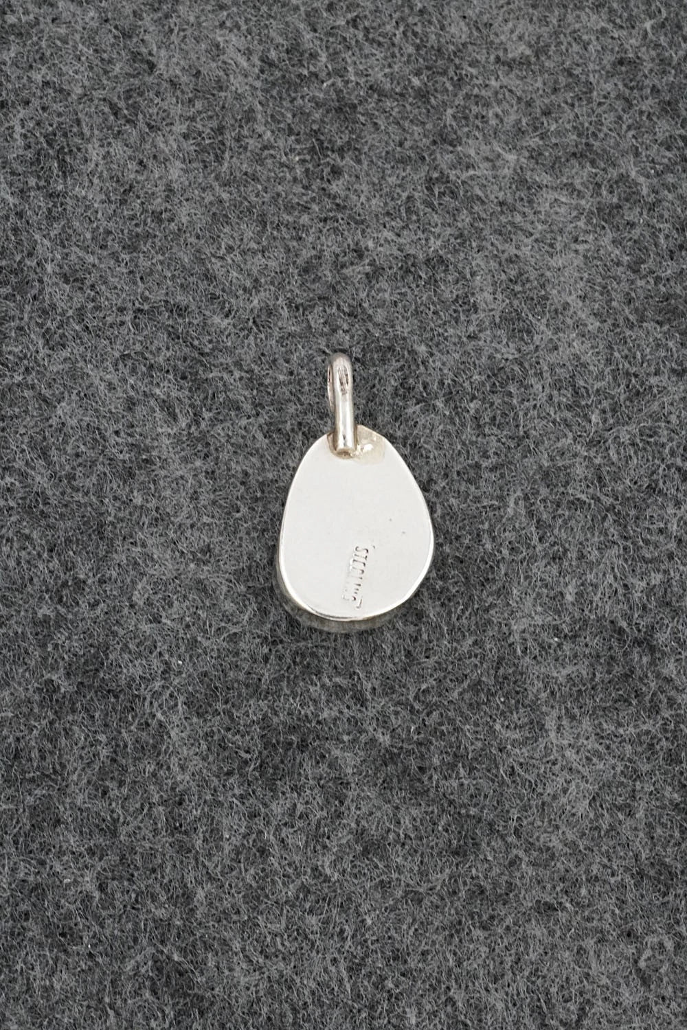 Turquoise & Sterling Silver Pendant - Ernest Hawthorne