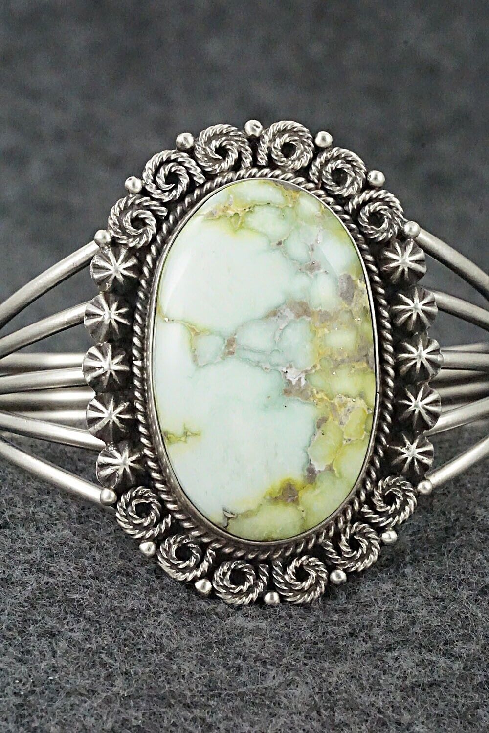 Turquoise & Sterling Silver Bracelet - Derrick Gordon