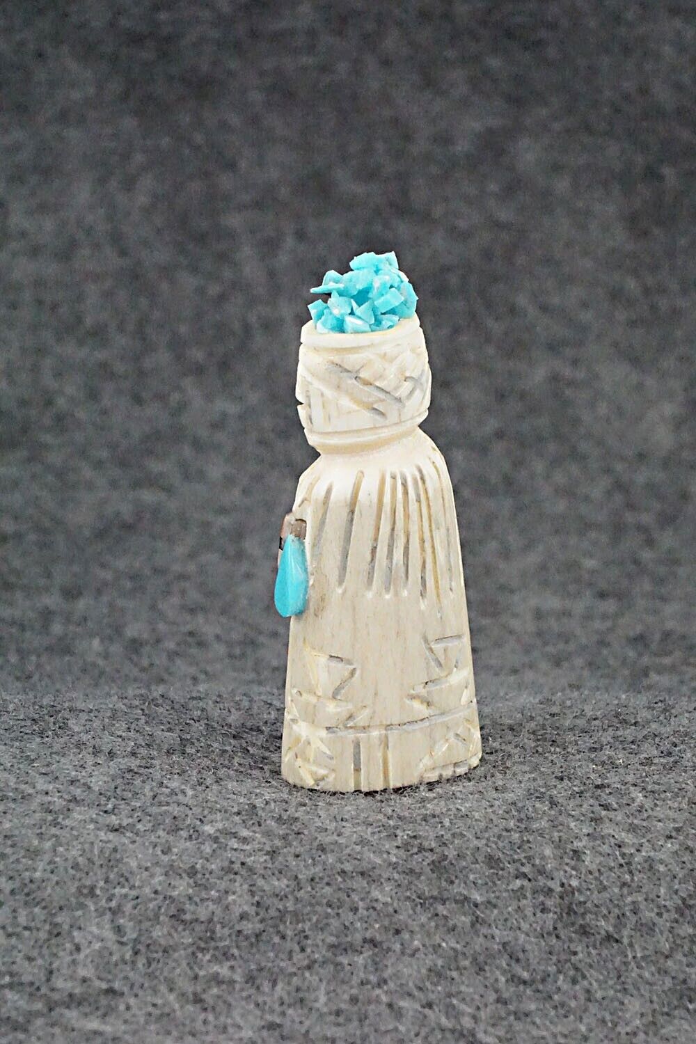 Corn Maiden Zuni Fetish Carving - Amory Cellicion