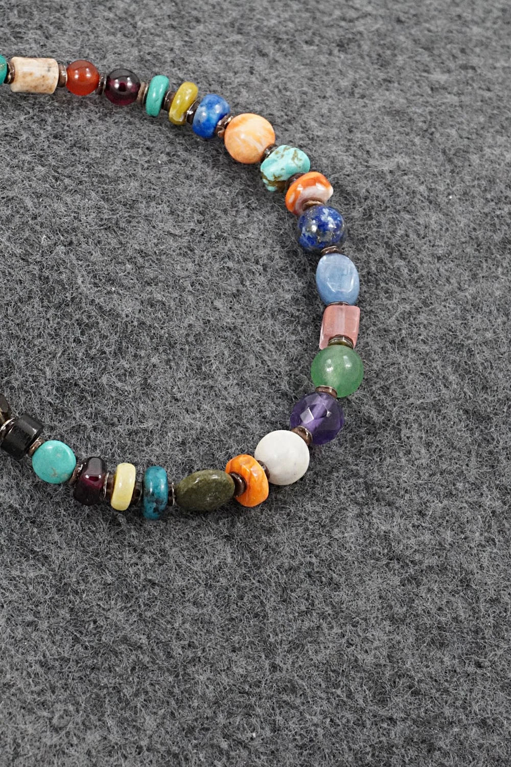 Multi-Stone & Sterling Silver Bracelet - Helen Tsosie