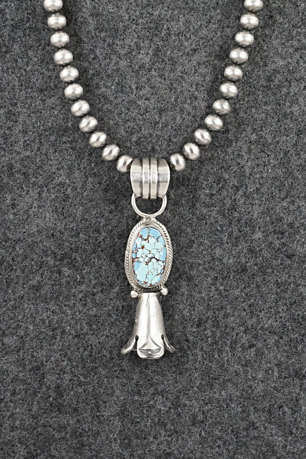 Turquoise & Sterling Silver Necklace - Sharon McCarthy