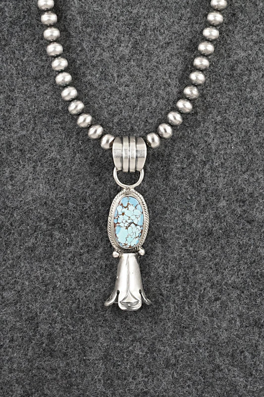Turquoise & Sterling Silver Necklace - Sharon McCarthy