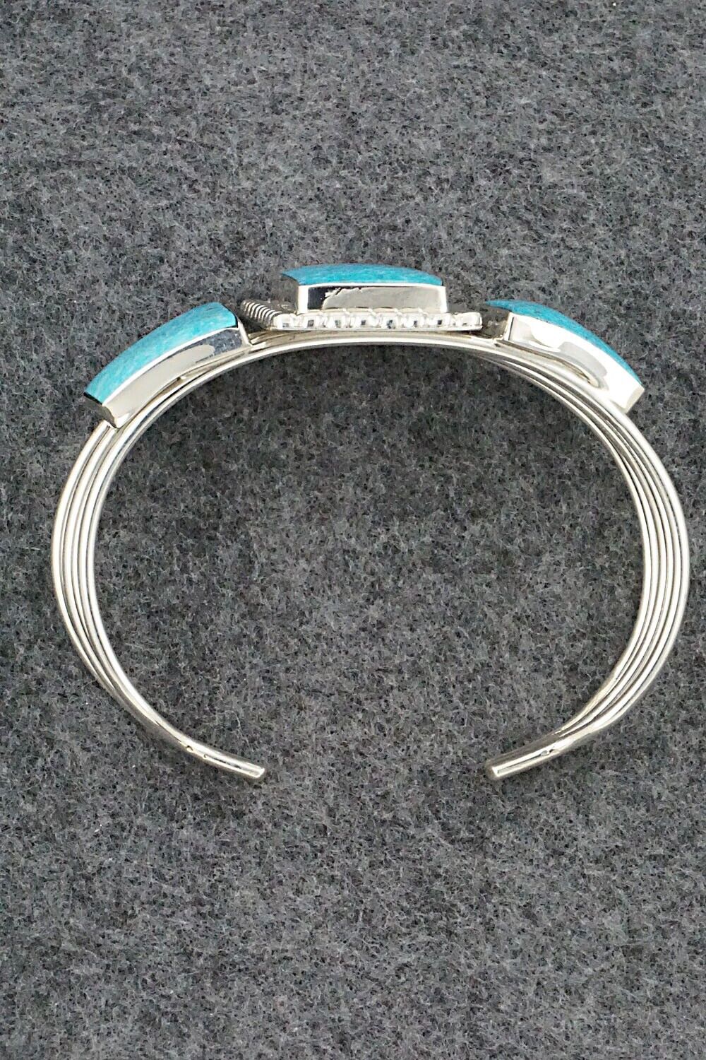 Turquoise & Sterling Silver Bracelet - Irvin Tsosie