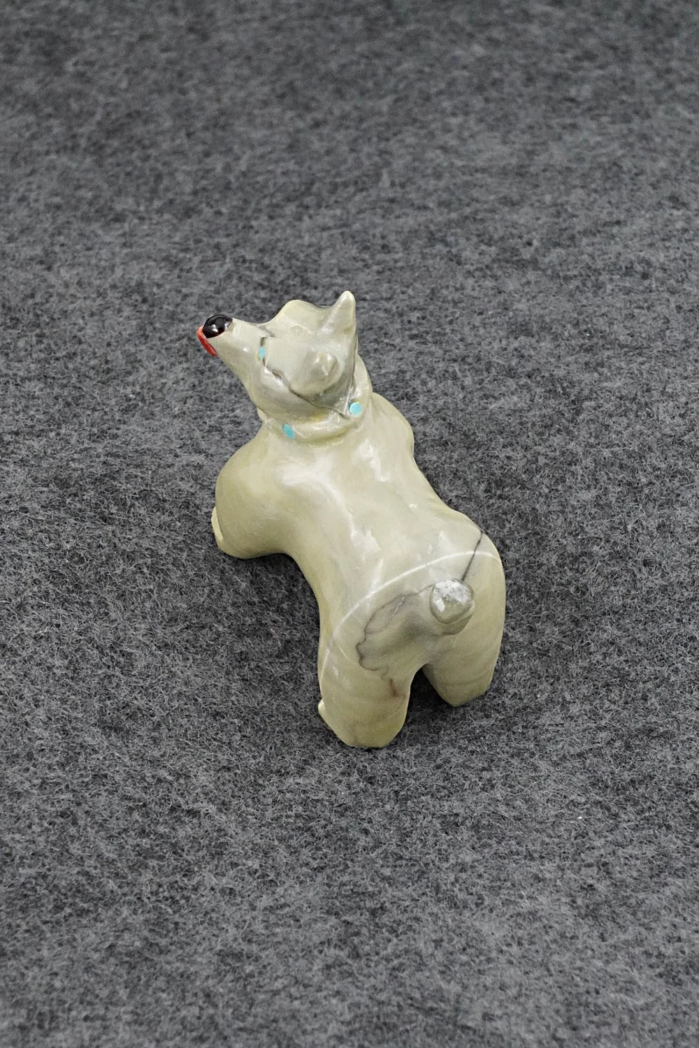 Dog Zuni Fetish Carving - Freddie Leekya