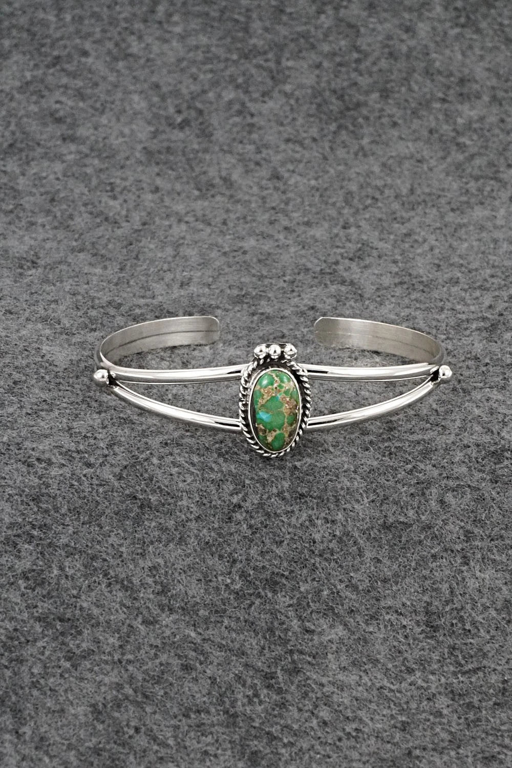 Turquoise & Sterling Silver Bracelet - Rosemary Saunders