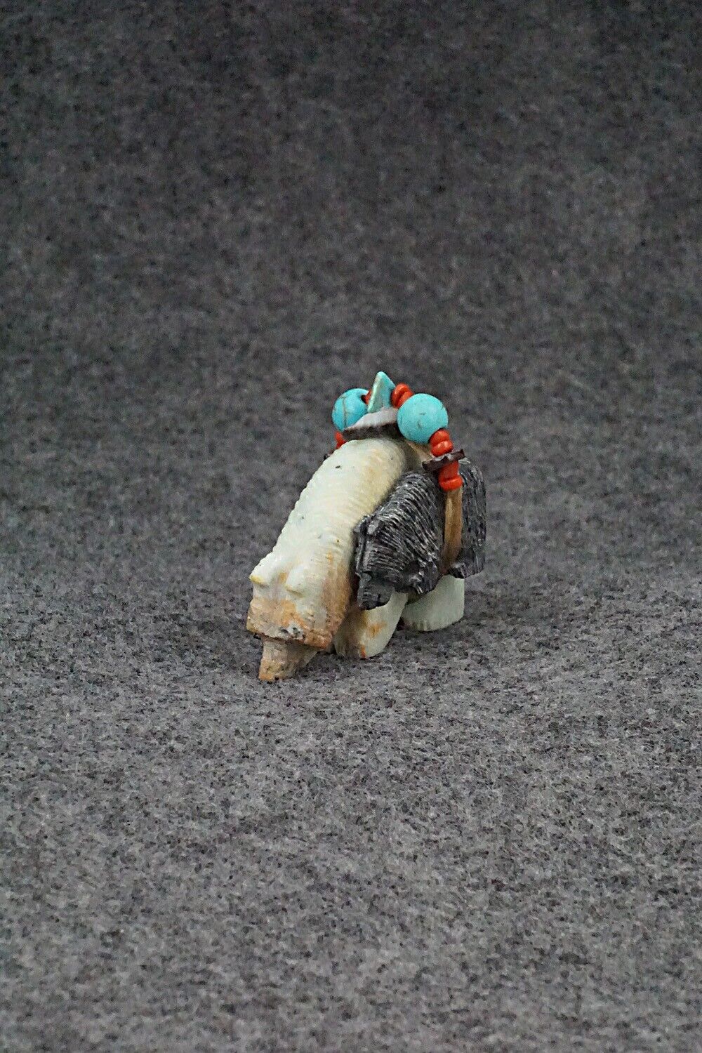 Bear & Cub Zuni Fetish Carving - Douglas Martza