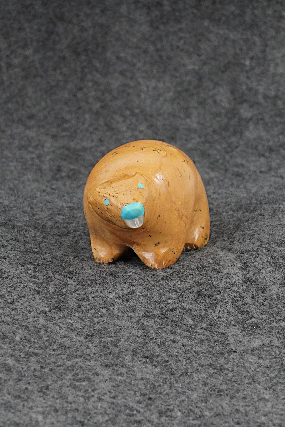 Beaver Zuni Fetish Carving - Enrike Leekya