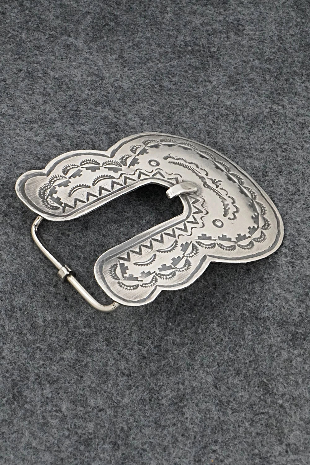 Sterling Silver Belt Buckle - Dan Morgan
