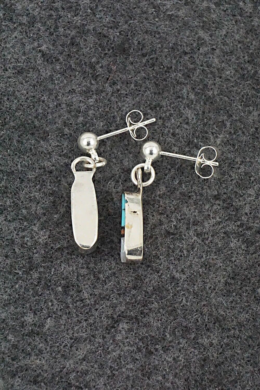 Multi-Stone & Sterling Silver Earrings - Francine Chapito