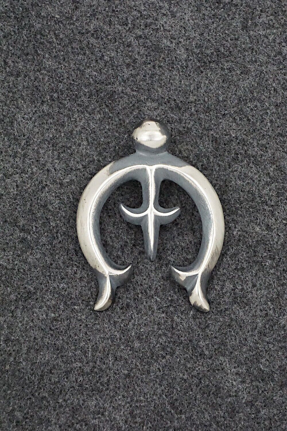 Sterling Silver Naja Pendant - Harrison Bitsue