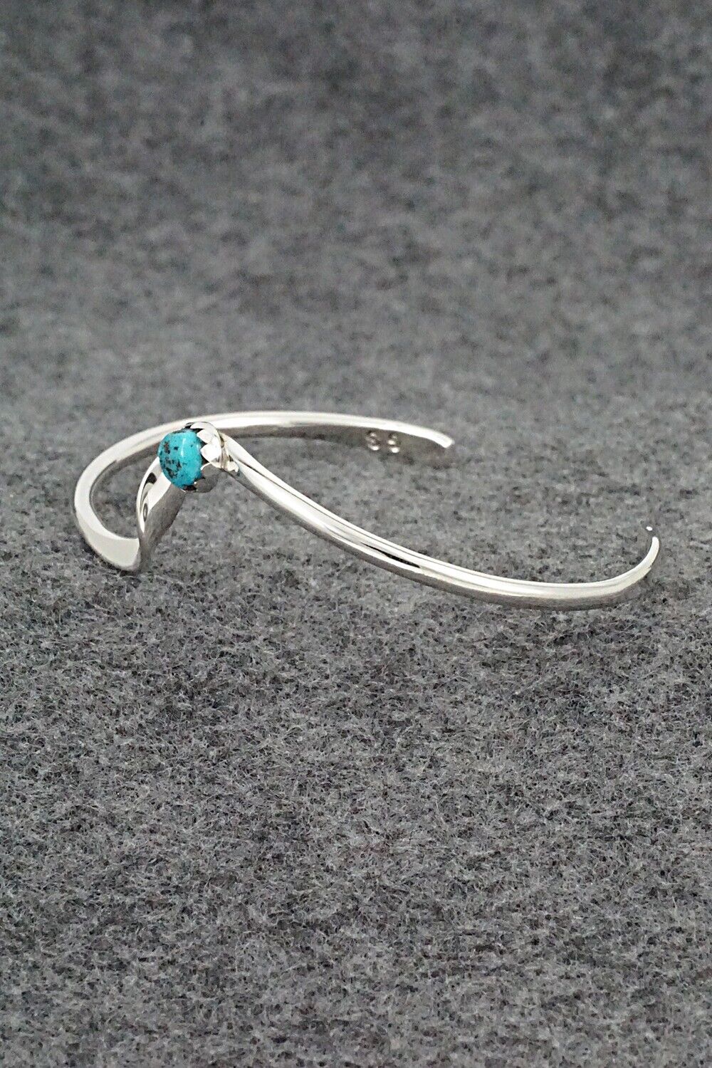 Turquoise & Sterling Silver Bracelet - Yolanda Skeets