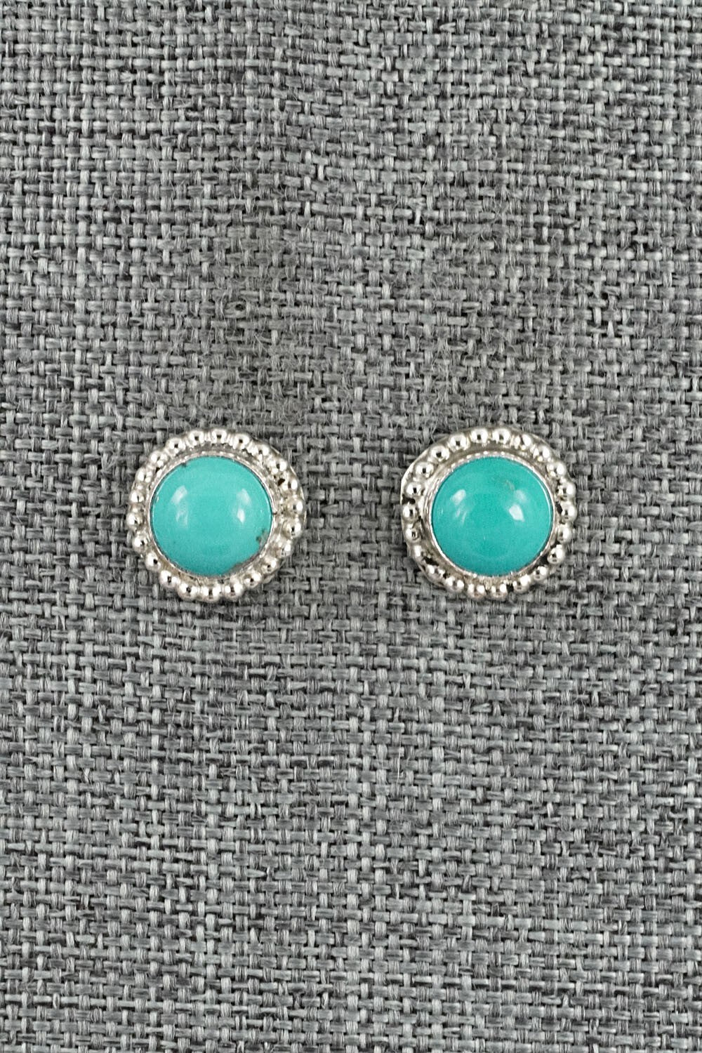 Turquoise & Sterling Silver Earrings - Byron Begay