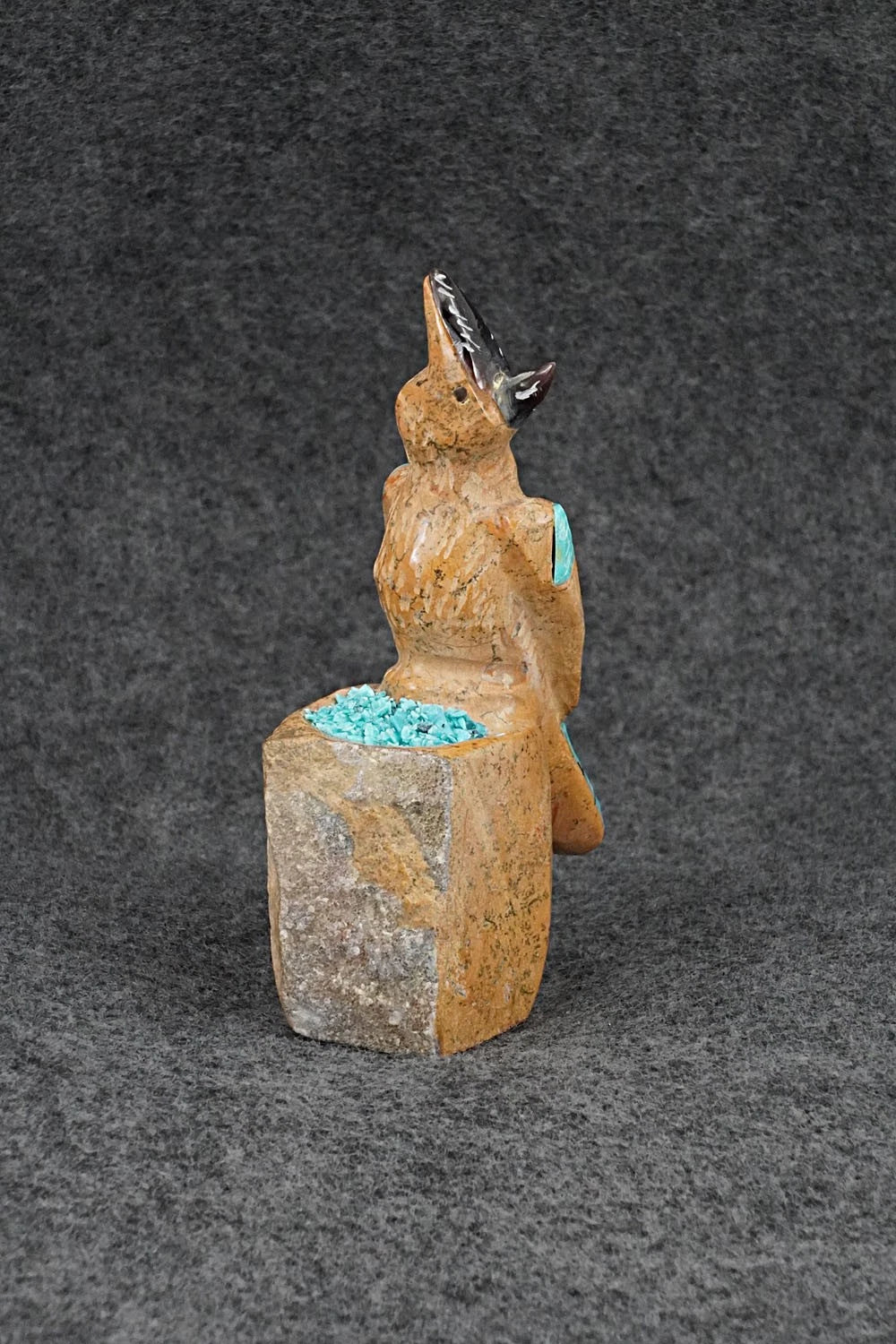 Woodpecker Zuni Fetish Carving - Freddie Leekya