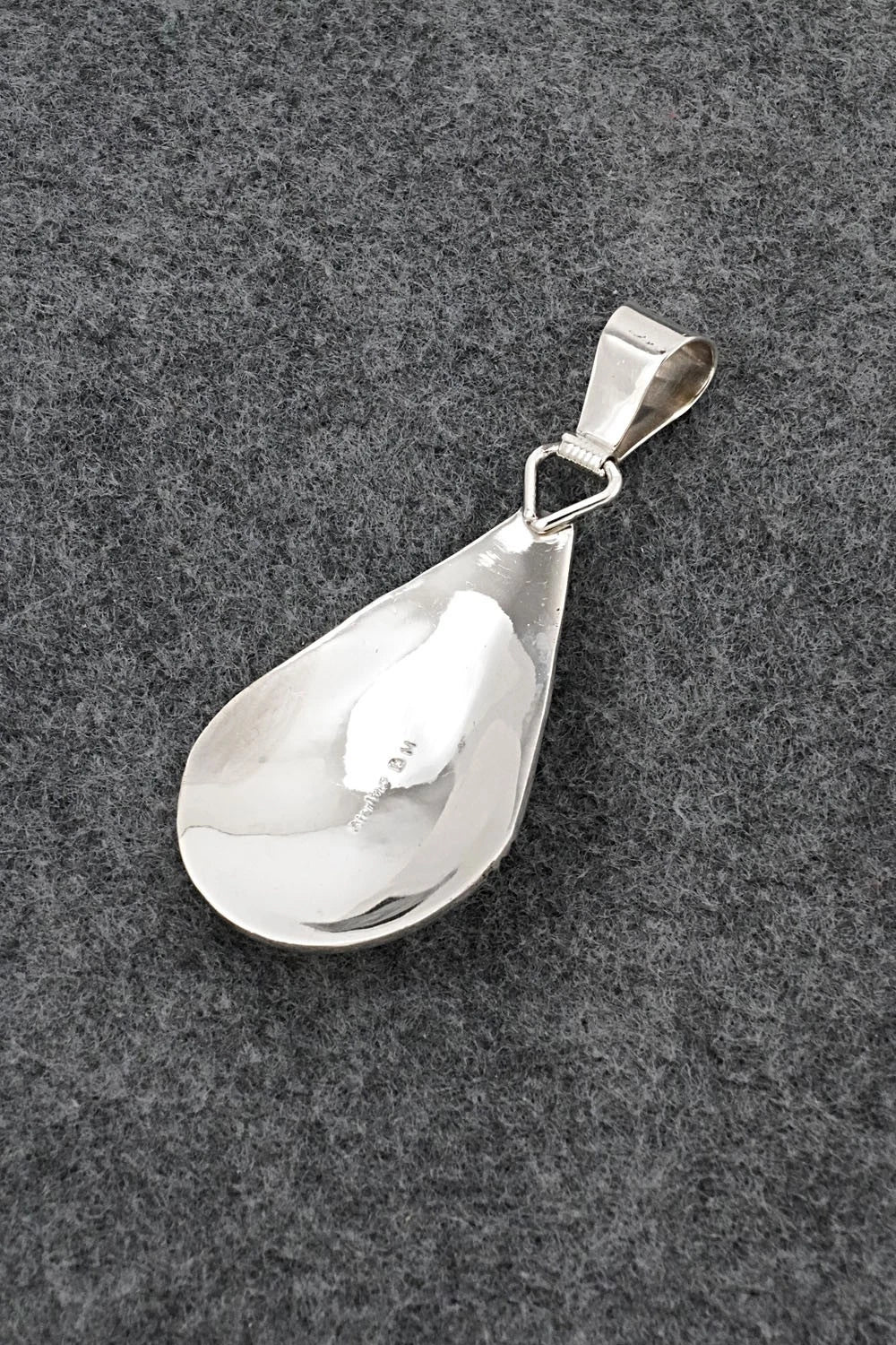 Turquoise & Sterling Silver Pendant - Darrell Morgan