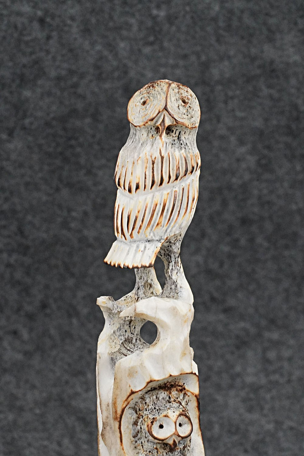 Owl Zuni Fetish Carving - Ruben Najera