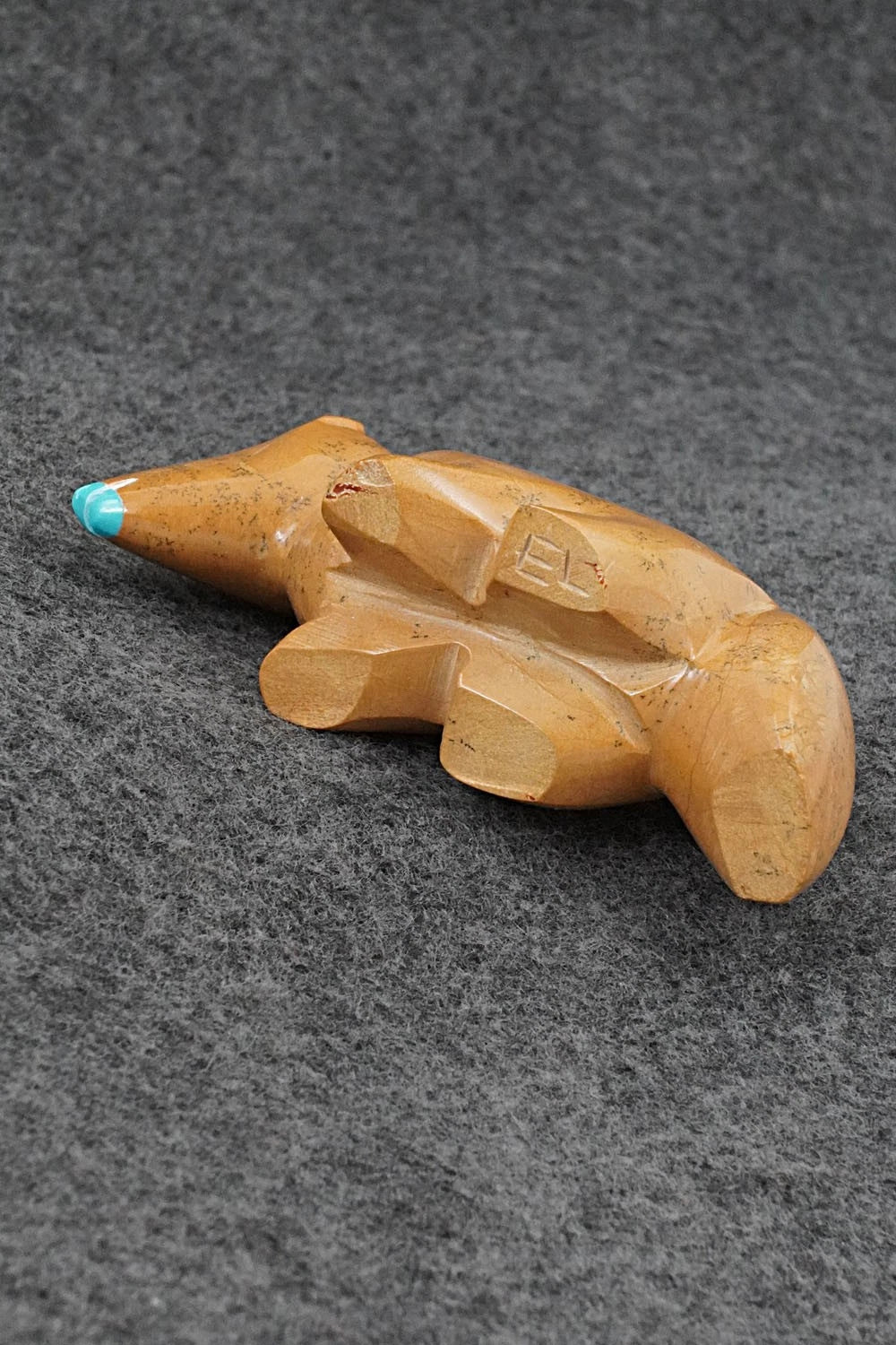 Anteater Zuni Fetish Carving - Enrike Leekya