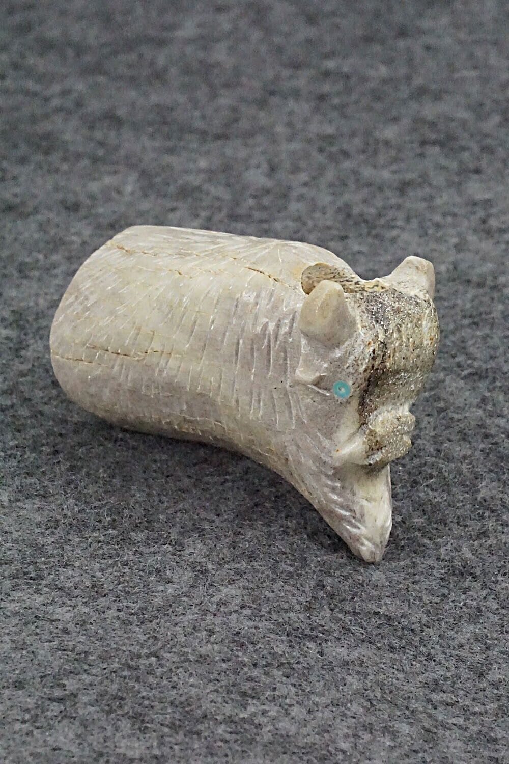 Buffalo Zuni Fetish Carving - Allison White