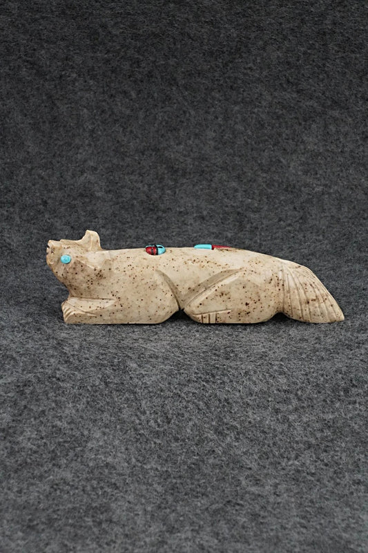 Fox Zuni Fetish Carving - Danette Laate