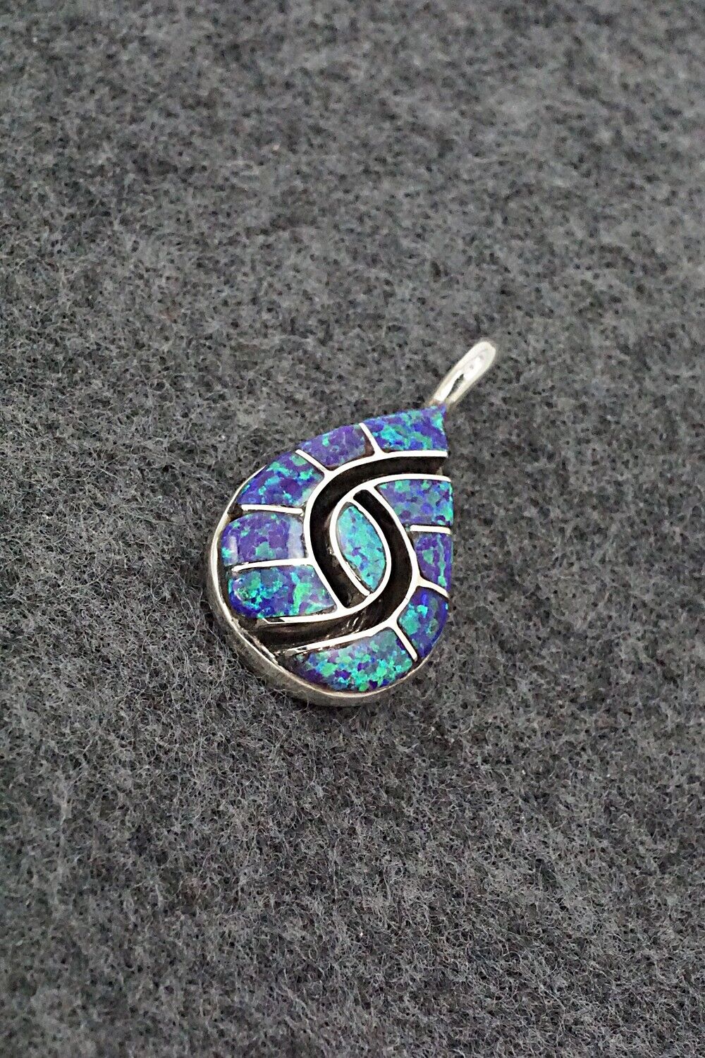 Opalite & Sterling Silver Pendant - Amy Wesley