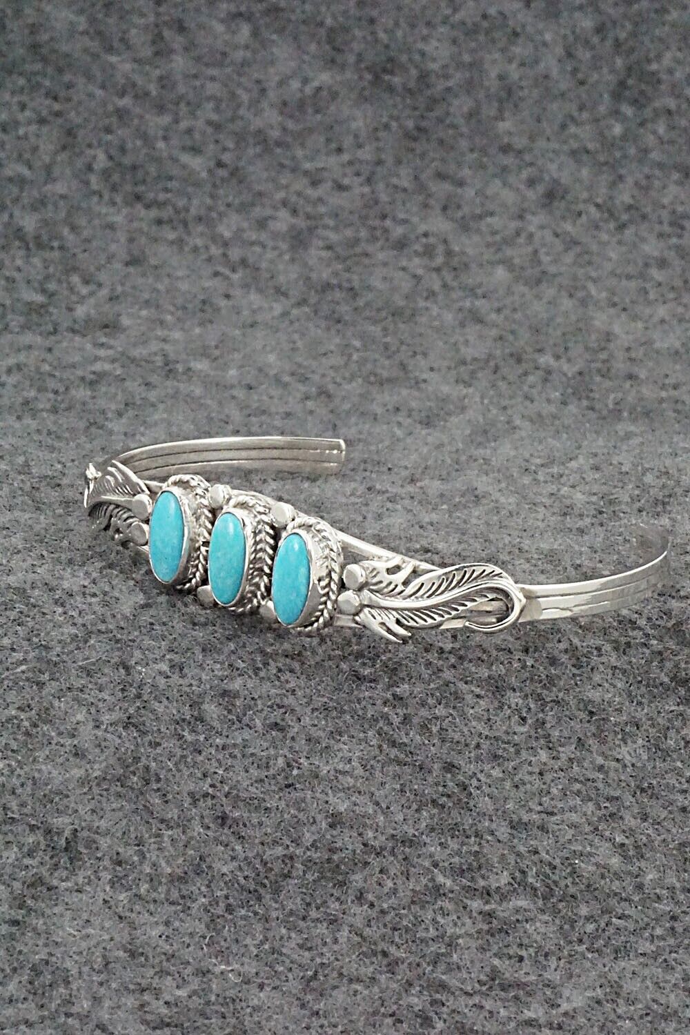 Turquoise & Sterling Silver Bracelet - Andrew Vandever