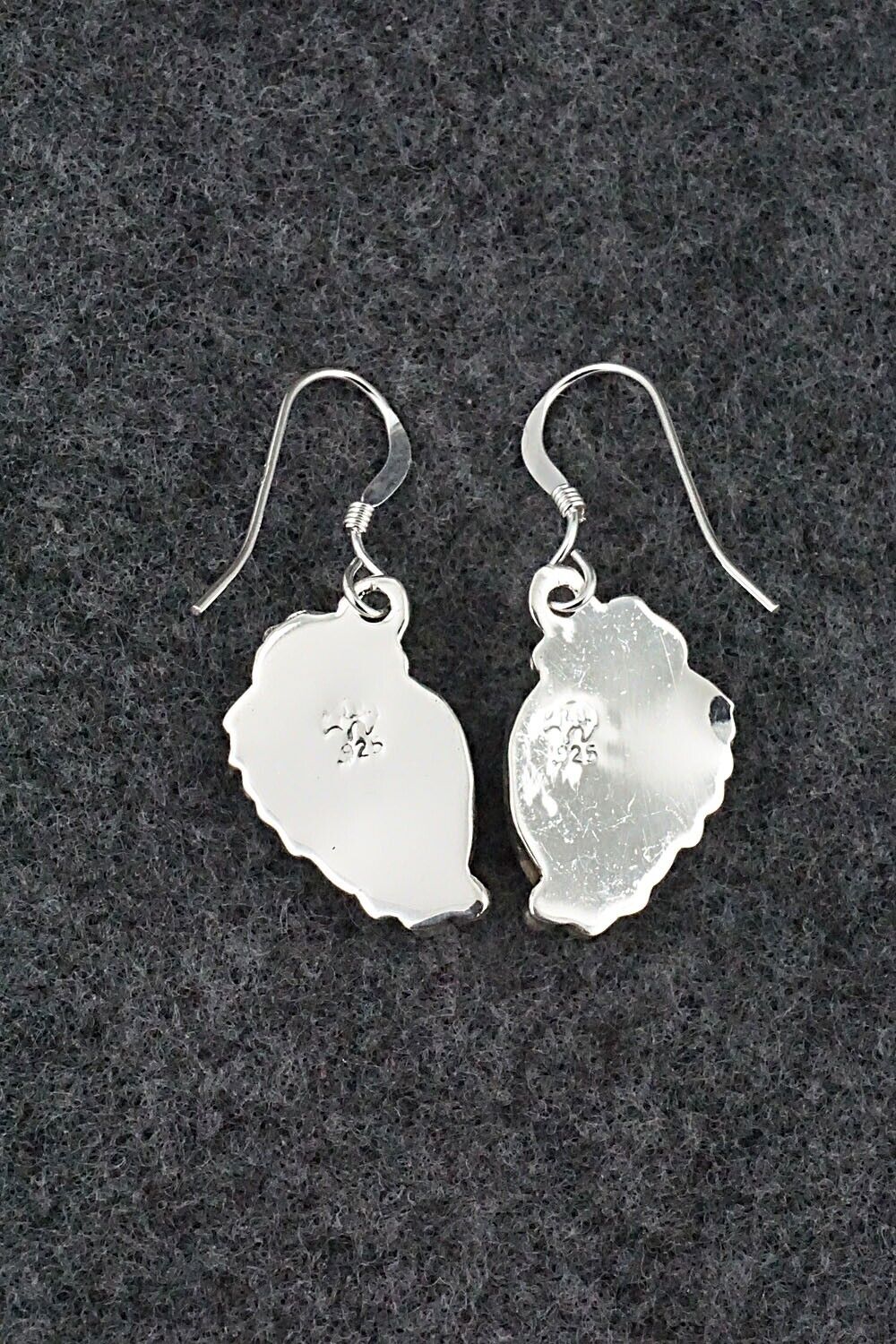 Turquoise and Sterling Silver Earrings - Andrew Vandever