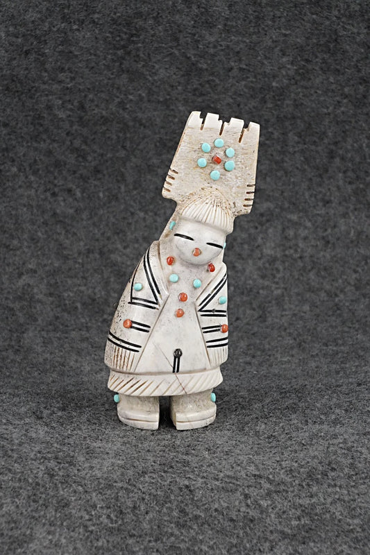 Corn Maiden Zuni Fetish Carving - Claudia Peina