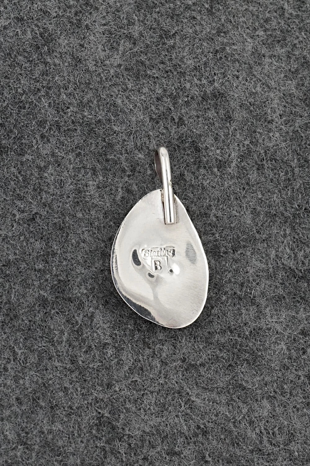 Turquoise & Sterling Silver Pendant - Ervin Begay