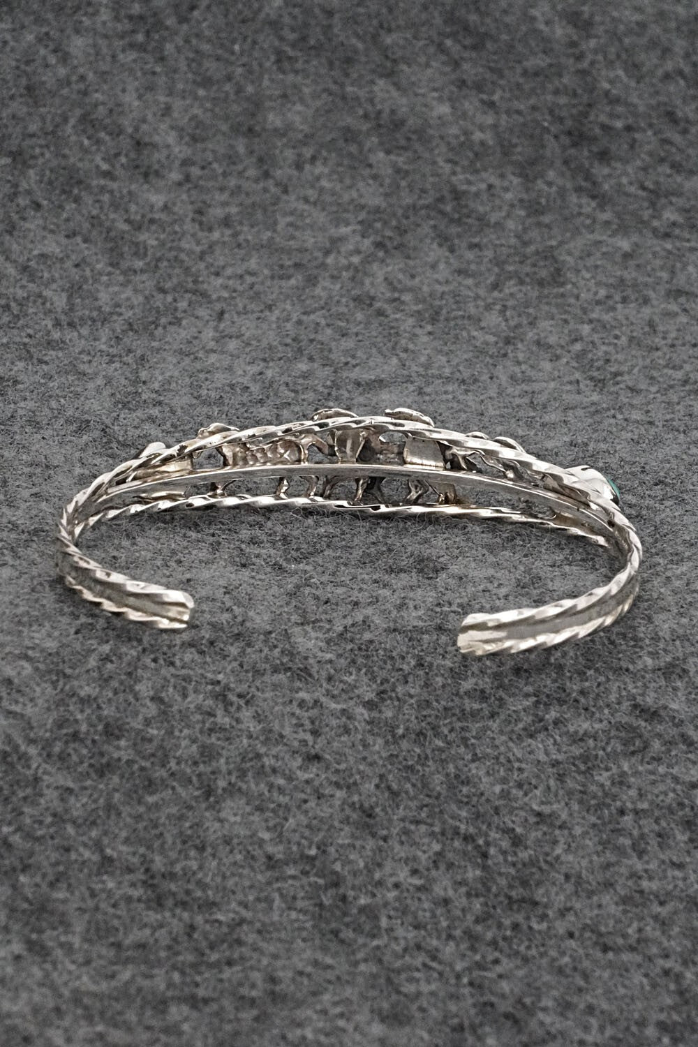 Turquoise & Sterling Silver Bracelet - Bobby Platero