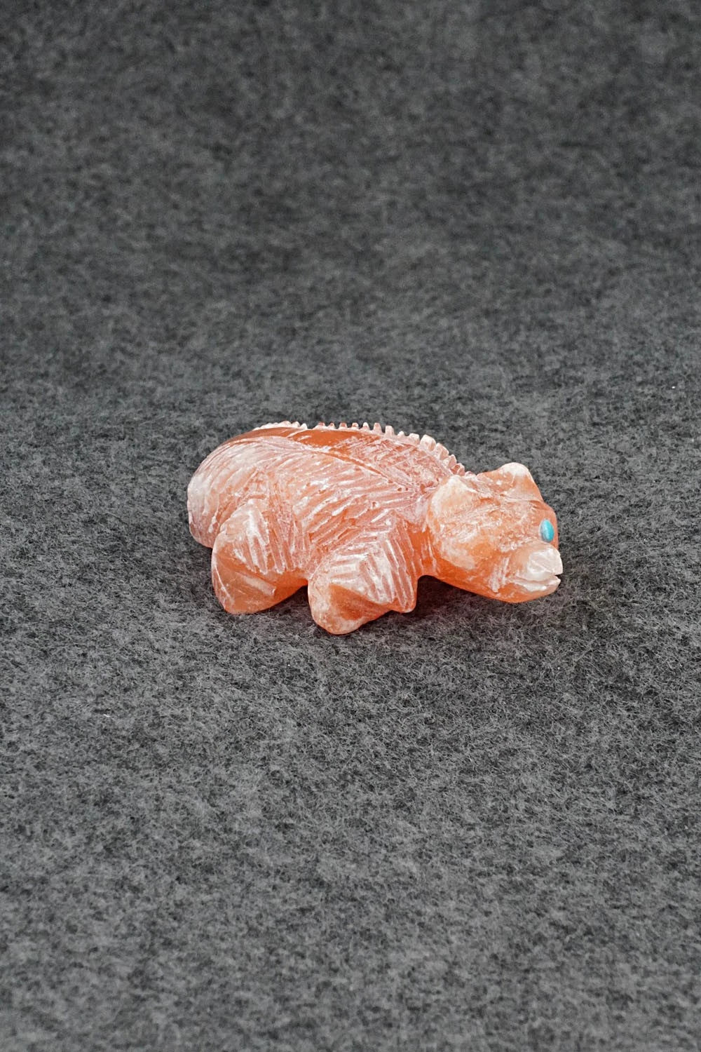 Badger Zuni Fetish Carving - Avriel Lamy