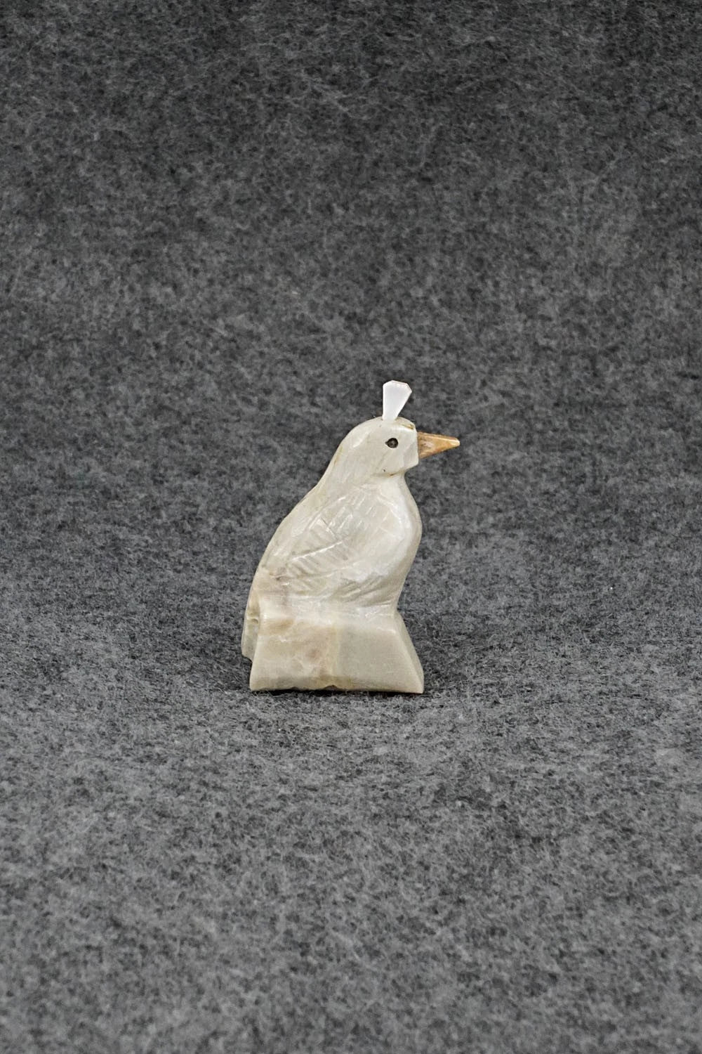 Quail Zuni Fetish Carving - Darrin Boone