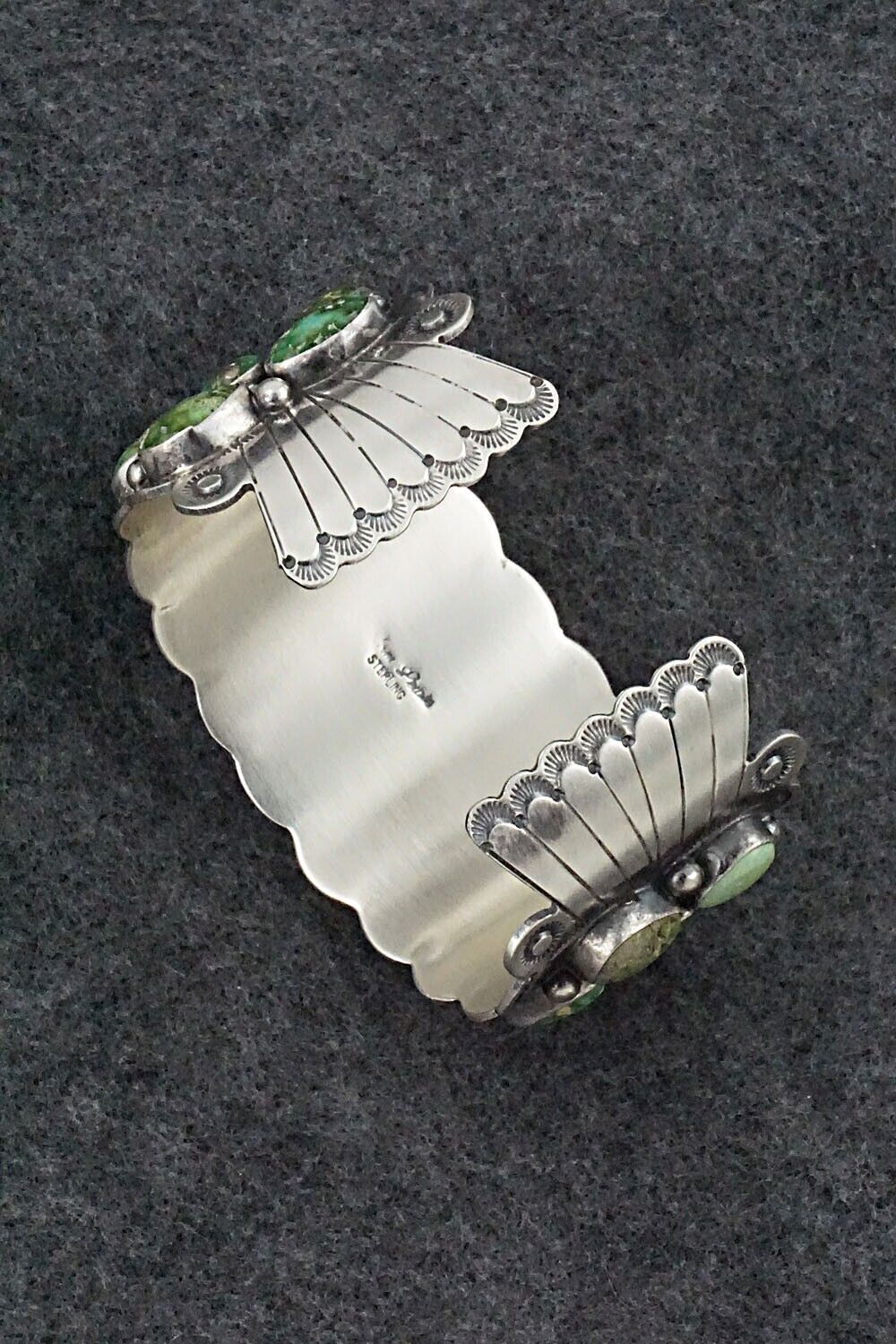 Turquoise & Sterling Silver Bracelet - Tom Lewis
