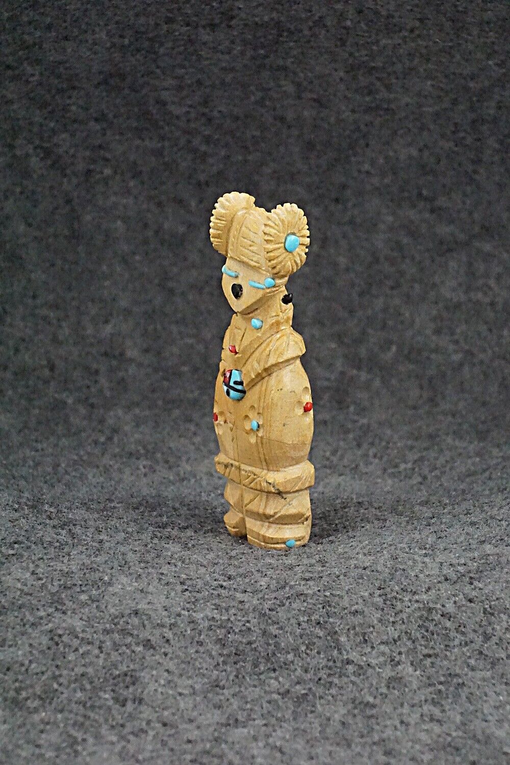 Corn Maiden Zuni Fetish Carving - Danette Laate