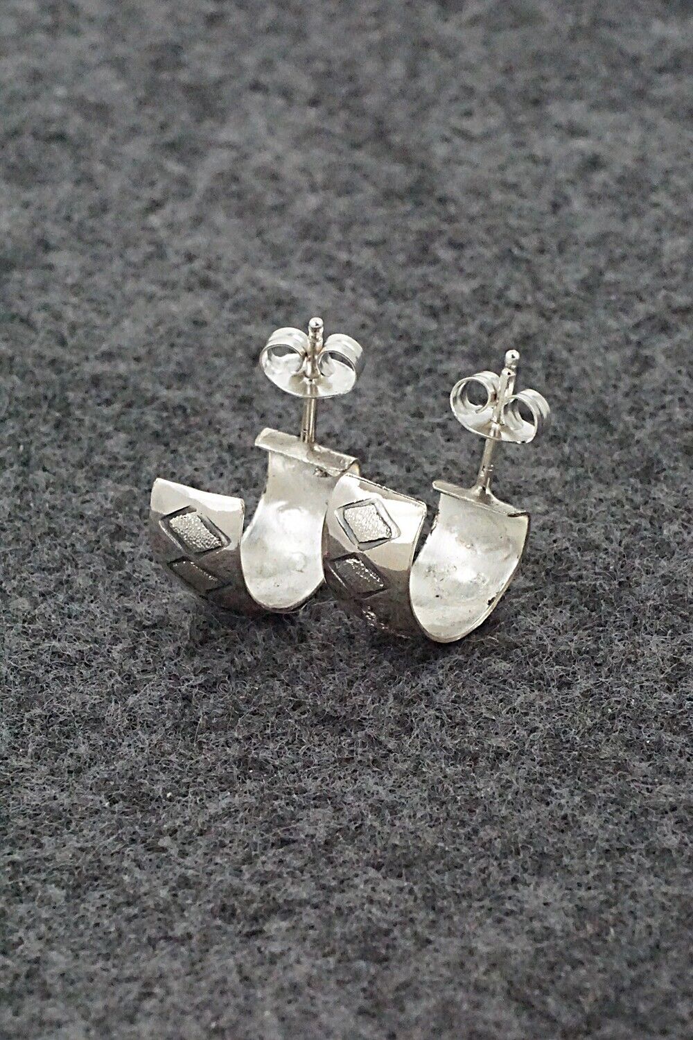 Sterling Silver Hoop Earrings - Nora Ashley
