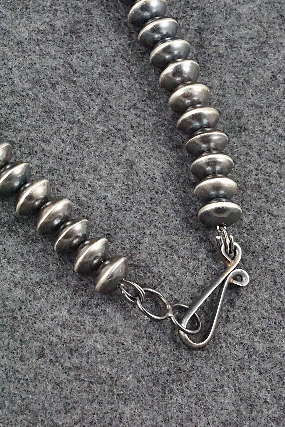 Sterling Silver Navajo Pearl Necklace - Michelle Jameson