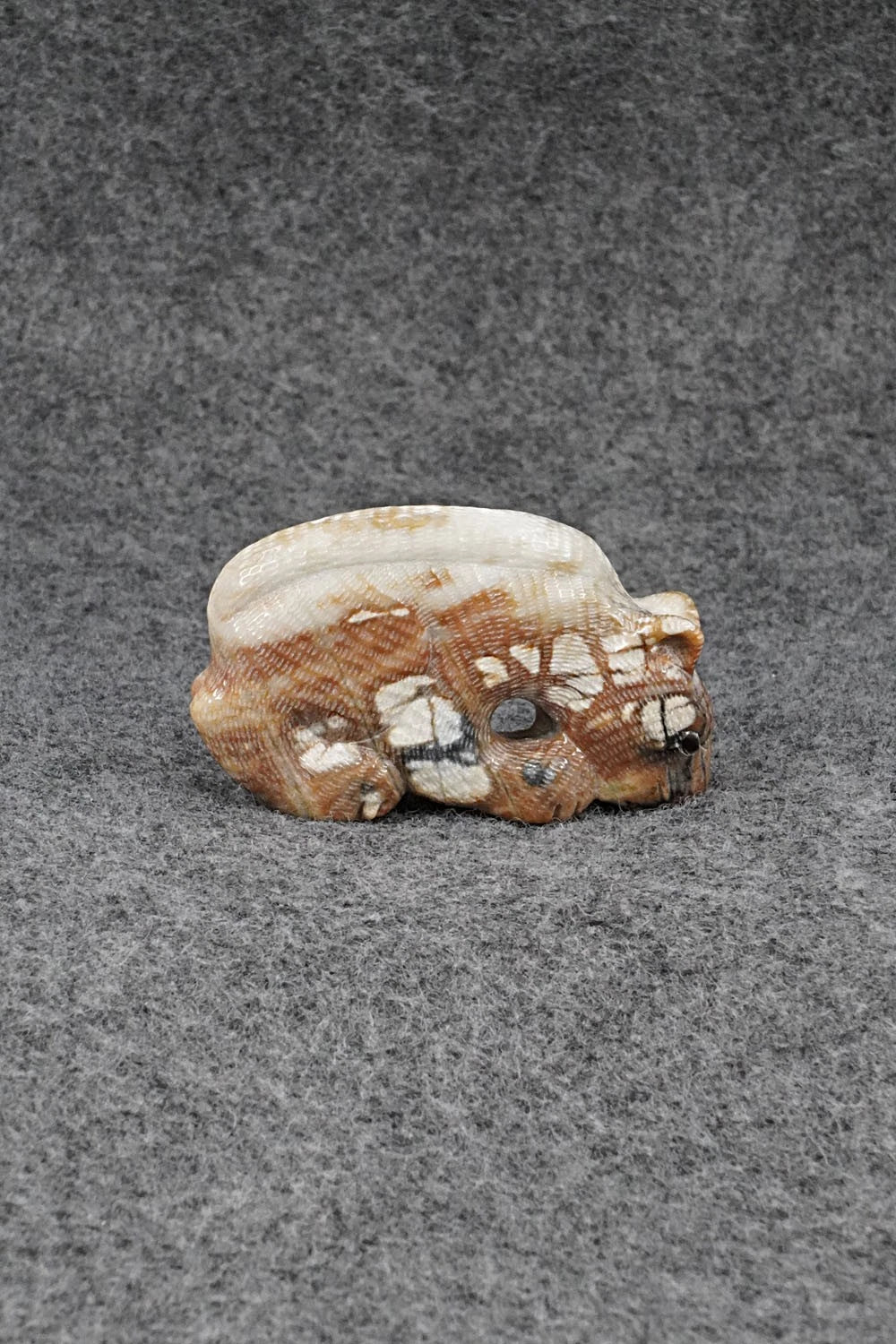 Mountain Lion Zuni Fetish Carving - Randy Lucio