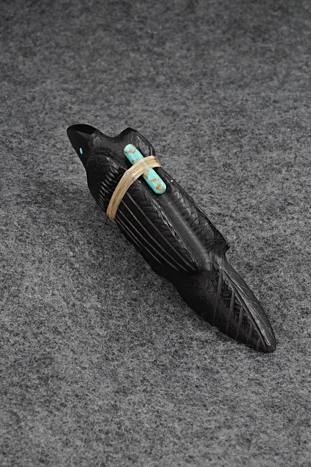 Crow Zuni Fetish Carving - Herb Halate