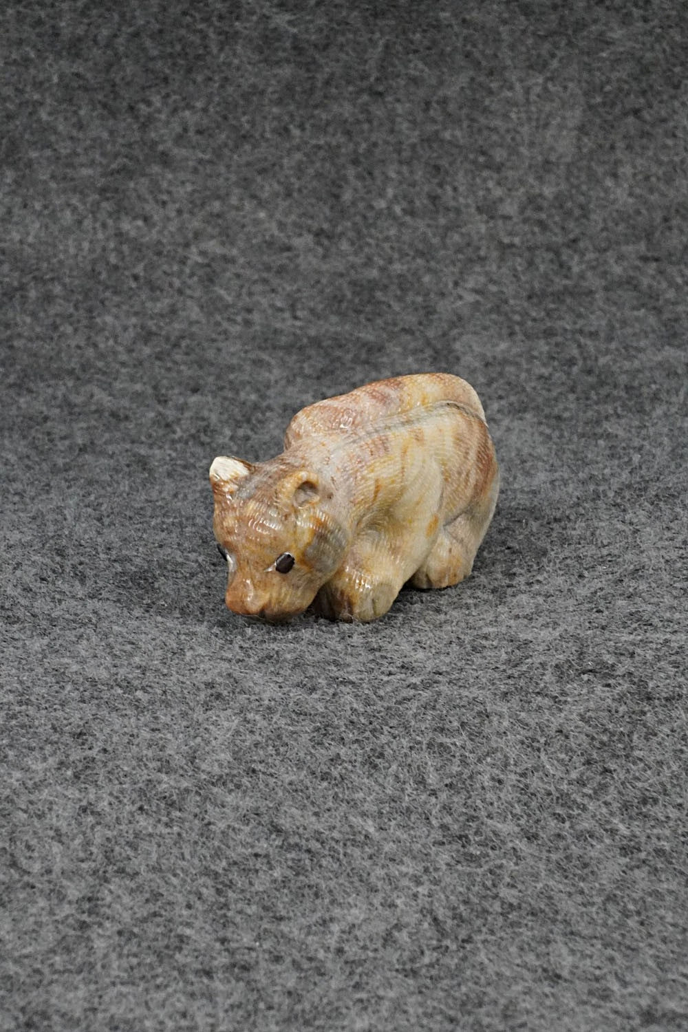 Mountain Lion Zuni Fetish Carving - Randy Lucio
