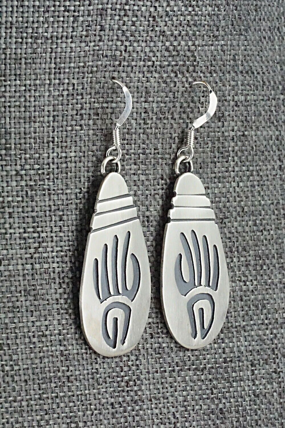 Sterling Silver Earrings - Charlie Yazzie