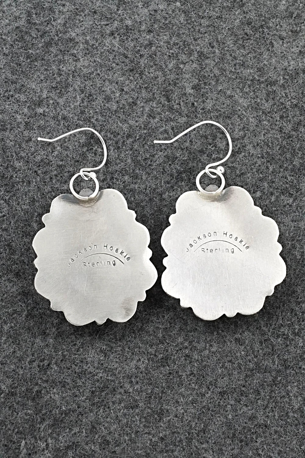 Turquoise & Sterling Silver Earrings - Jackson Hoskie