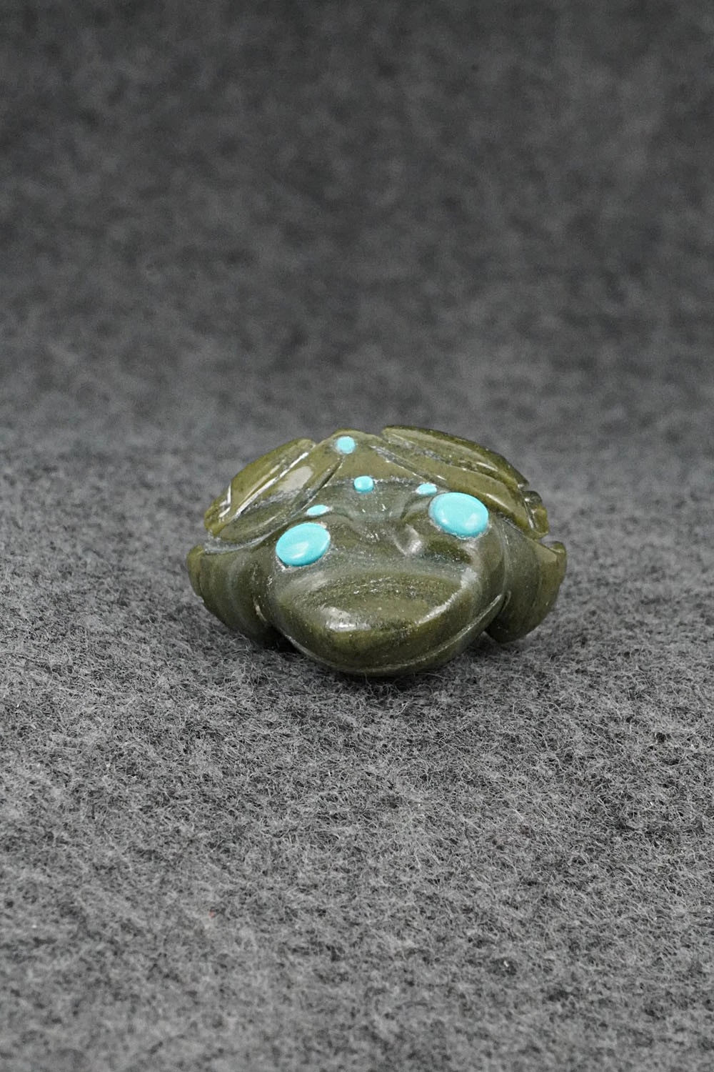 Frog Zuni Fetish Carving - Charlotte Blackgoat