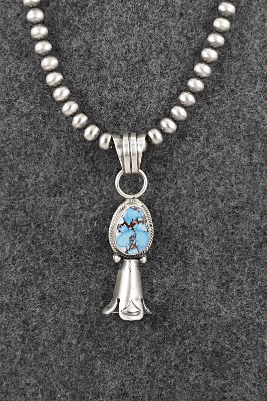 Turquoise & Sterling Silver Necklace - Sharon McCarthy