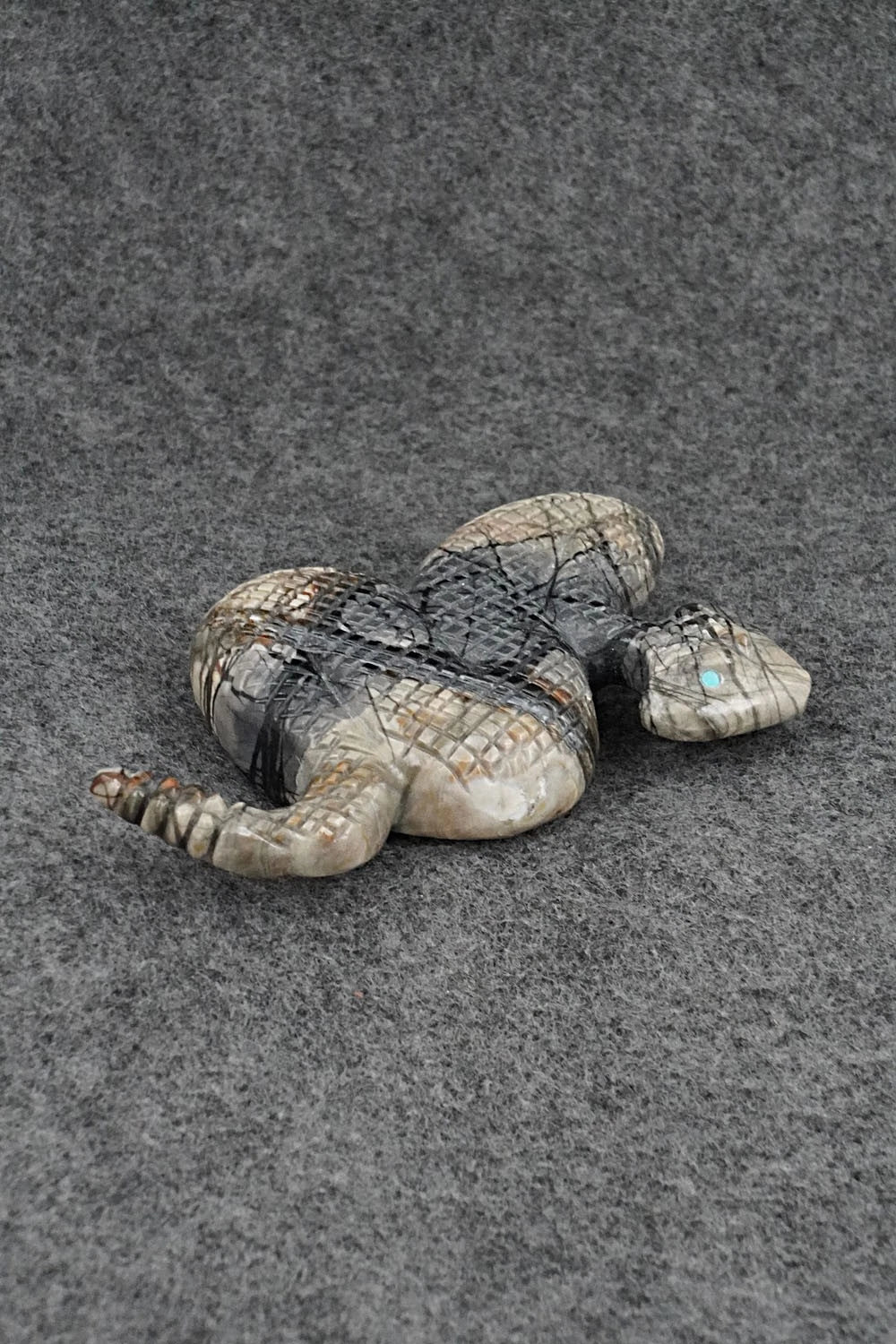 Rattlesnake Zuni Fetish Carving - Paulette & Farlan Quam
