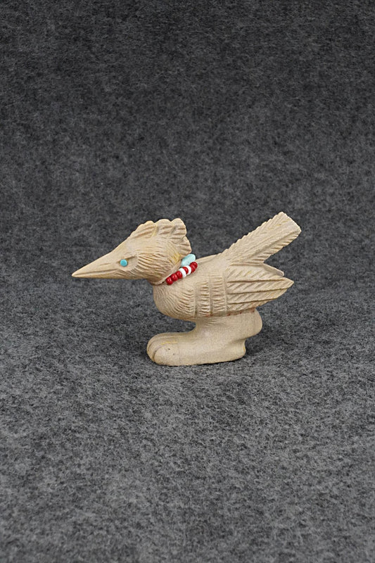 Roadrunner Zuni Fetish Carving - Douglas Martza