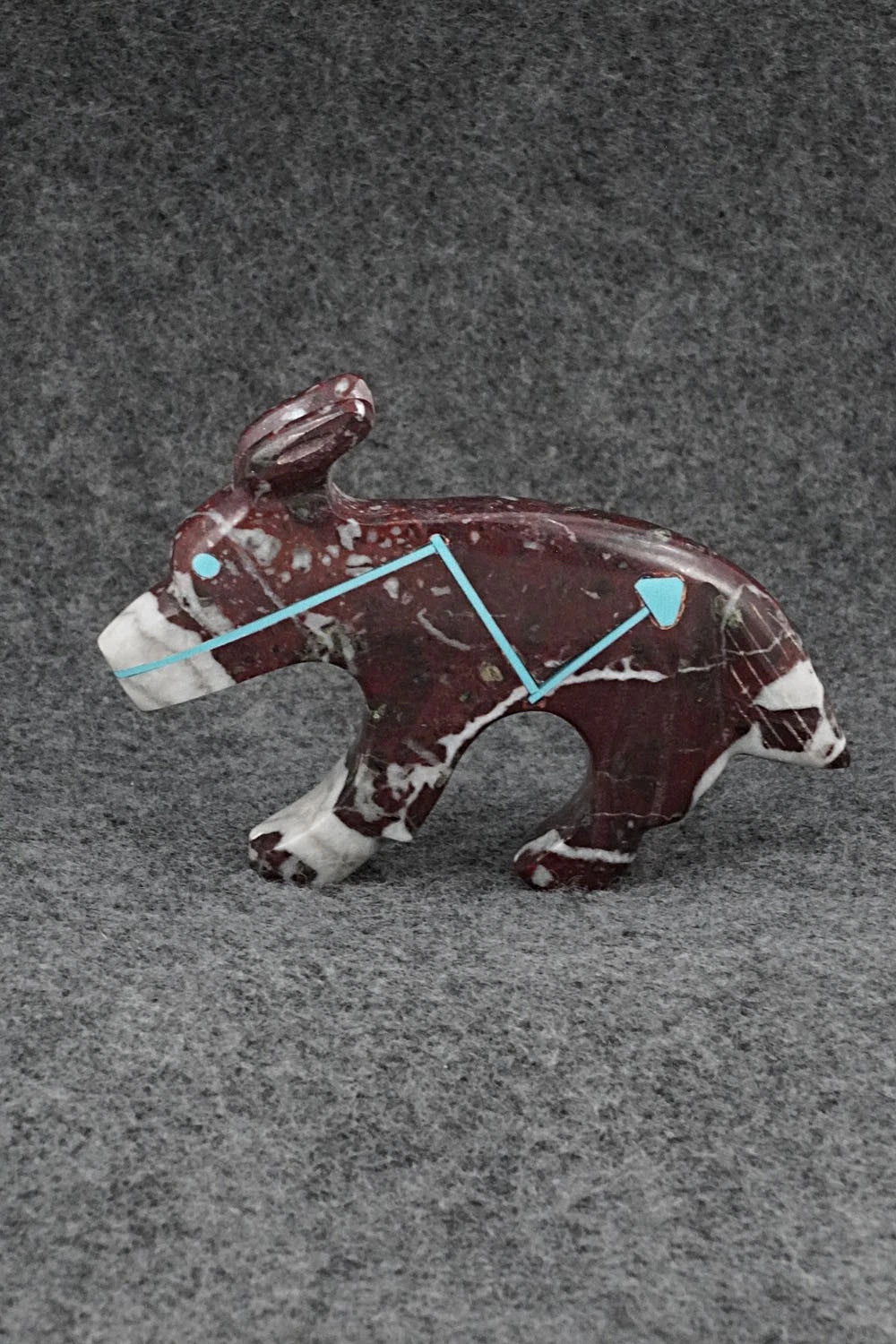 Deer Zuni Fetish Carving - Kenric Laiwakete
